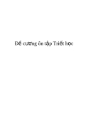 Tài liệu ôn thi môn Triết học [mới nhất]