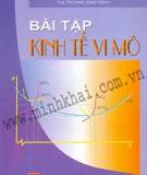 Bài tập tự luận Kinh tế học vi mô [kèm đáp án]