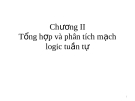Tổng hợp và phân tích mạch logic tuần tự: Điều khiển logic - Chương II