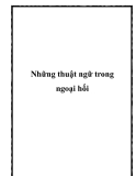 Thuật ngữ ngoại hối: Tổng hợp đầy đủ nhất