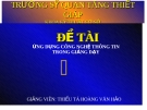 Ứng Dụng Công Nghệ Thông Tin Trong Giảng Dạy: Kinh Nghiệm và Giải Pháp Tốt Nhất