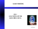 Giao thông đô thị: Khái niệm chung - Bài 1
