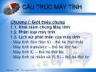 Bài giảng cấu trúc máy tính: Chương 1 - Giới thiệu chung