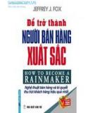 Người bán hàng và nhà kiến trúc: Lựa chọn tốt nhất