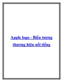Apple logo - Biểu tượng thương hiệu nổi tiếng
