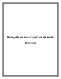 Hướng dẫn mã hóa và “giấu” dữ liệu traffic BitTorrent.