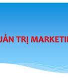Đề thi trắc nghiệm quản trị marketing