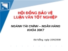 Phát triển dịch vụ ngân hàng của các ngân hàng thương mại trên địa bàn thành phố Đà Nẵng: Giải pháp và Kinh nghiệm