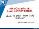 Phát triển dịch vụ bao thanh toán của các ngân hàng thương mại trên địa bàn thành phố Đà Nẵng