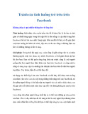tránh các tình huống trớ trêu trên fac