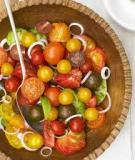 Salad cà chua, hành tím