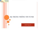 Bài giảng Hệ thống thông tin tài chính ngân hàng Hồ Thanh Trí