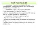 Phân Tích Nhân Tố: Hướng Dẫn Chi Tiết và Mới Nhất