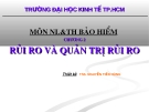 Rủi ro và quản trị rủi ro: Kinh nghiệm, chiến lược hiệu quả