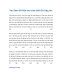 Sao lưu dữ liệu an toàn khi đi công tác