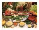 Công nghệ sau thu hoạch bảo quản và chế biến nông sản