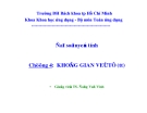 Không gian vecto Toán ứng dụng chương 4 (tt)