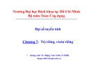 Trị riêng, Véctơ riêng Toán Ứng dụng - Chương 7