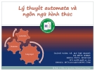 Lý thuyết automata và ngôn ngữ hình thức - Bài 3