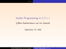 Socket Programming C/C++: Hướng dẫn từ A đến Z