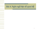 Ngôn ngữ đại số quan hệ