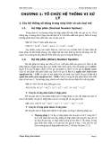 Giáo trình vi xử lý: Tổ chức hệ thống vi xử lý - Chương 1