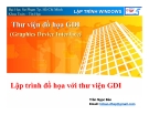 Lập Trình Windows: Tìm Hiểu Graphics Device Interface (GDI) Chi Tiết