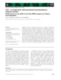 Báo cáo khoa học:  LAT – an important raft-associated transmembrane adaptor protein