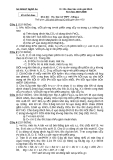 Đề thi học sinh giỏi tỉnh nghệ an môn hóa 2007-2008