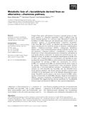 Báo cáo khoa học: Metabolic fate of L-lactaldehyde derived from an alternative L-rhamnose pathway