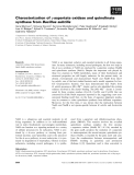 Báo cáo khoa học: Characterization of L-aspartate oxidase and quinolinate synthase from Bacillus subtilis
