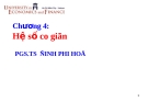 Hệ số co giãn: Chương 4 (Phân tích chi tiết)