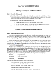 Bài tập Microsoft Word: Tổng hợp đầy đủ, có đáp án