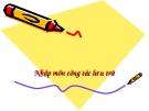 nhập môn công tác lưu trữ