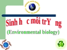 Sinh học môi trường: Tổng quan và ứng dụng [Năm]