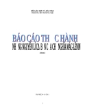 Báo cáo thực hành những nguyên lý cơ bản của chủ nghĩa Mác - Lênin