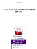 Năm ngôn ngữ tình yêu dành cho bạn trẻ [mới nhất]