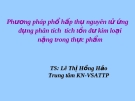 Phương Pháp Phổ Hấp Thụ Nguyên Tử: Ứng Dụng Phân Tích Tồn Dư Kim Loại Nặng Trong Thực Phẩm