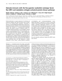 Báo cáo khoa học:  Dematin interacts with the Ras-guanine nucleotide exchange factor Ras-GRF2 and modulates mitogen-activated protein kinase pathways