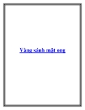 Vàng sánh mật ong