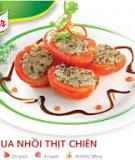 Cà chua nhồi thịt chiên