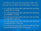 Kết quả áp dụng Sản xuất sạch hơn tại một số Nhà máy Chế biến Thủy sản: Chương V