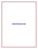 Quan lớn mua vàng