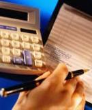 Bài tập định khoản kế toán ngân hàng chuẩn nhất