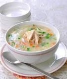 2 món cháo đêm ngon từ gà