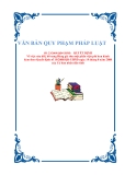 Bảng giá viện phí: Sửa đổi, bổ sung theo Quyết định 23/2009/QĐ-UBND và Quyết định 19/2008/QĐ-UBND (VĂN BẢN QUY PHẠM PHÁP LUẬT)
