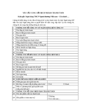 Mẫu Yêu cầu cung cấp dịch vụ bao thanh toán