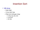 Thuật toán sắp xếp chèn InsertionSort: Hướng dẫn chi tiết