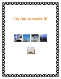 Cây cầu Alexandre III