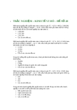Trắc nghiệm Kinh tế Vi mô: Đề số 40 (có đáp án)